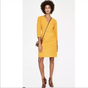 Yellow Boden Dress NWT